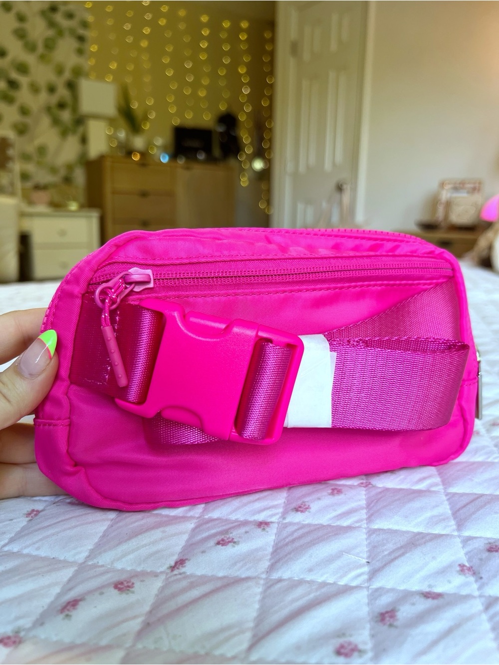 New Lululemon Everywhere Belt Bag 1L Sonic Pink Crossbody Fanny Pack - Picture 4 of 5
